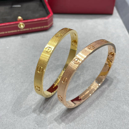 [Rosla]LOVE BRACELET 6.1MM BRUSHED
