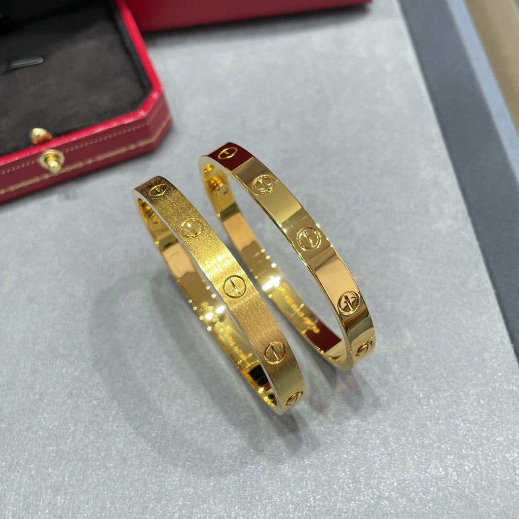 [Rosla]LOVE BRACELET 6.1MM BRUSHED