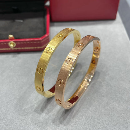 [Rosla]LOVE BRACELET 6.1MM BRUSHED