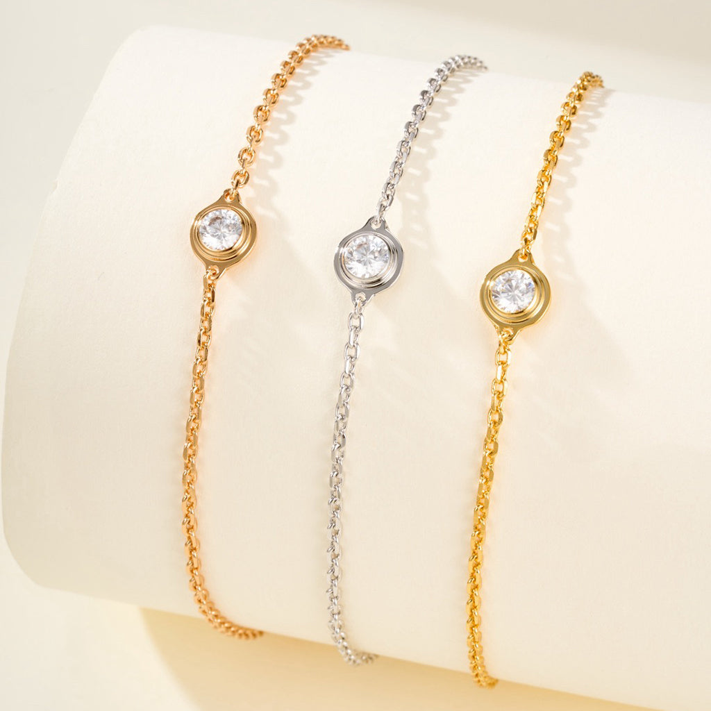 [Rosla]DAMOUR BRACELET 1 DIAMOND