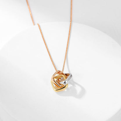 [Rosla]TRINITY CUSHION NECKLACE COLLECTION