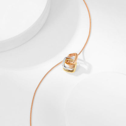 [Rosla]TRINITY CUSHION NECKLACE COLLECTION