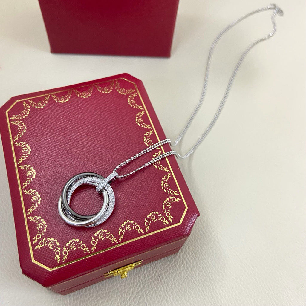 [Rosla]TRINITY CERAMIC NECKLACE