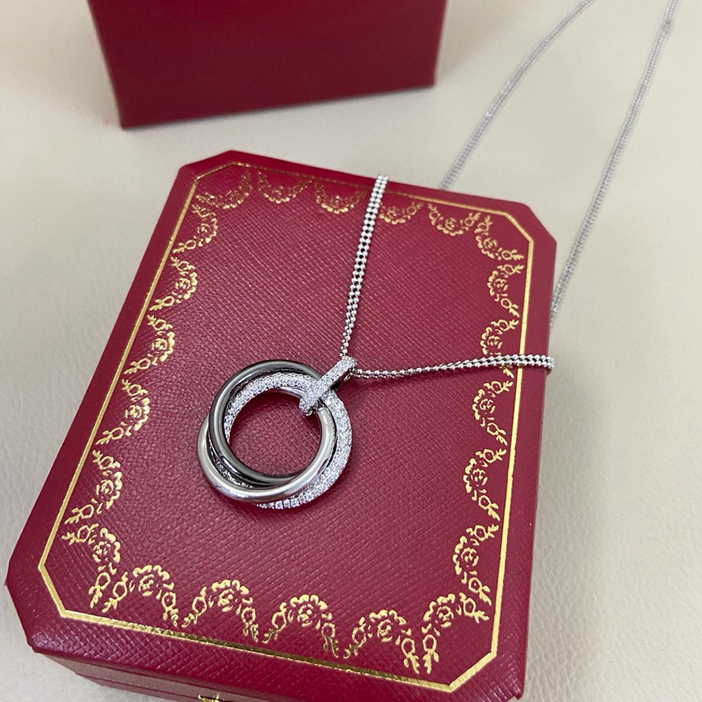 [Rosla]TRINITY CERAMIC NECKLACE