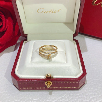 [Rosla]JUSTE RING 4.8MM FULL DIAMOND
