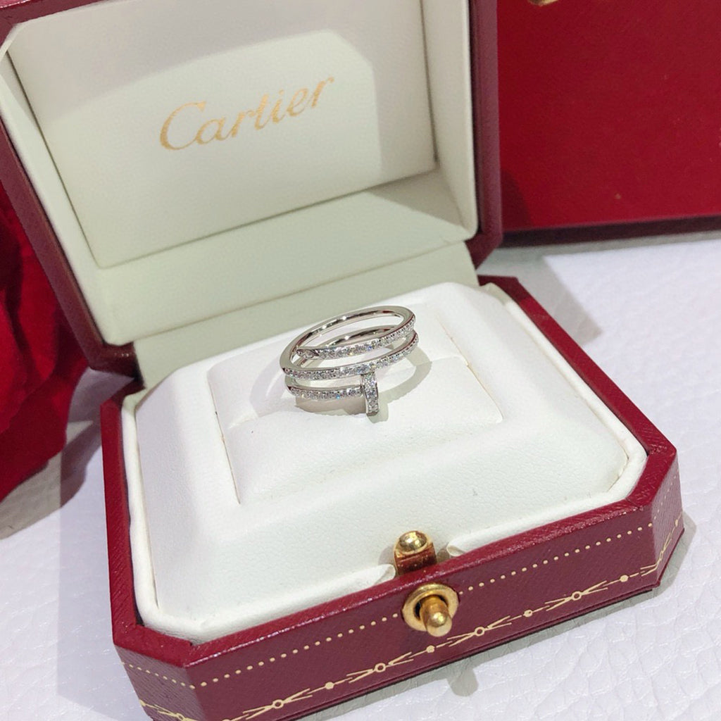[Rosla]JUSTE RING 4.8MM FULL DIAMOND