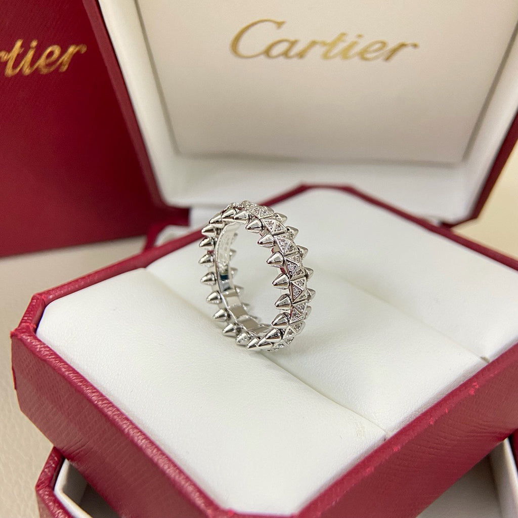 [Rosla]CLASH 6.4MM SMALL FULL DIAMOND RING