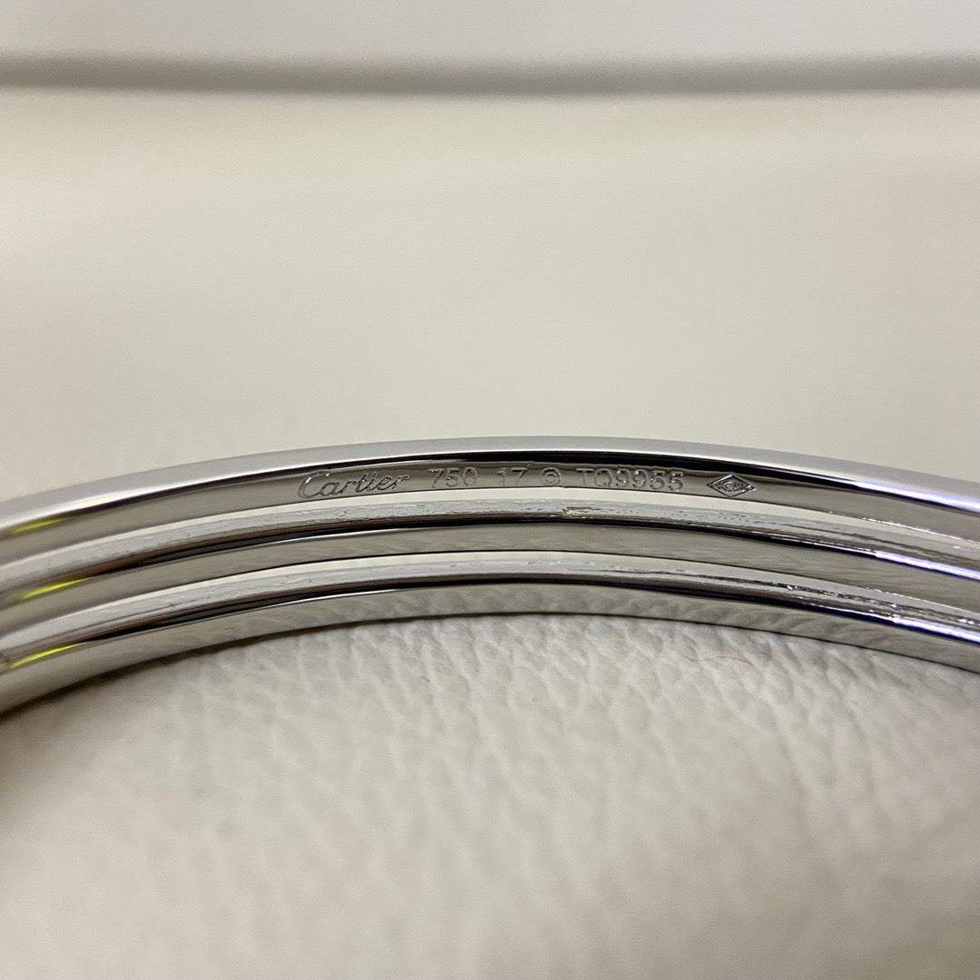 [Rosla]ETINCELLE HALF-PAVED DIAMOND BRACELET
