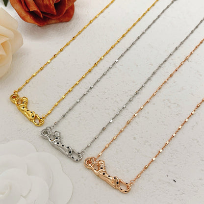 [Rosla]PANTHERE FULL DIAMOND NECKLACE