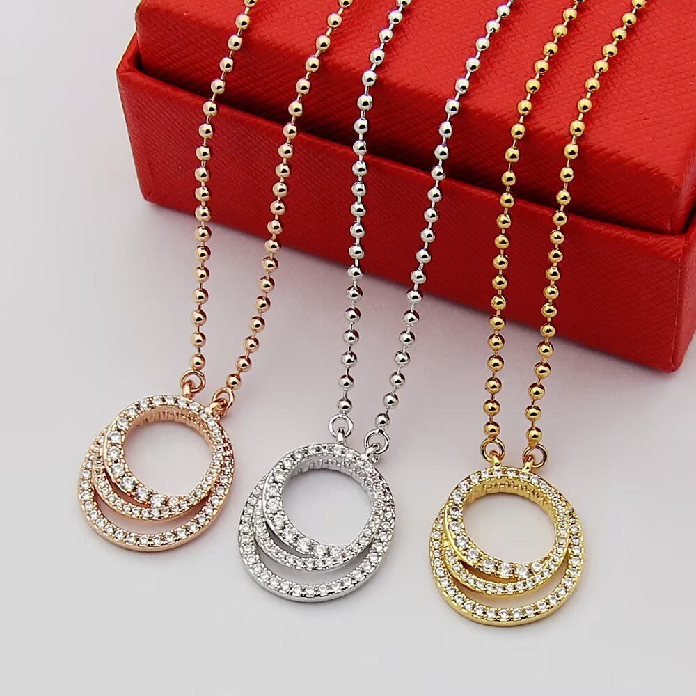 [Rosla]ETINCELLE  FULL DIAMOND NECKLACE