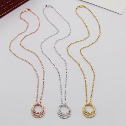 [Rosla]ETINCELLE  FULL DIAMOND NECKLACE