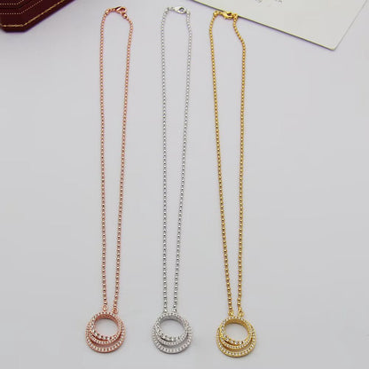 [Rosla]ETINCELLE  FULL DIAMOND NECKLACE