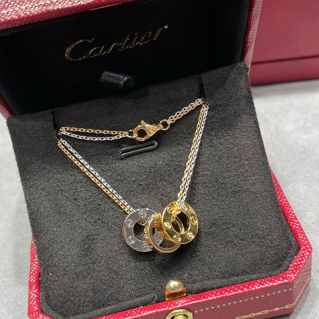 [Rosla]LOVE 6 DIAMOND PENDANT NECKLACE