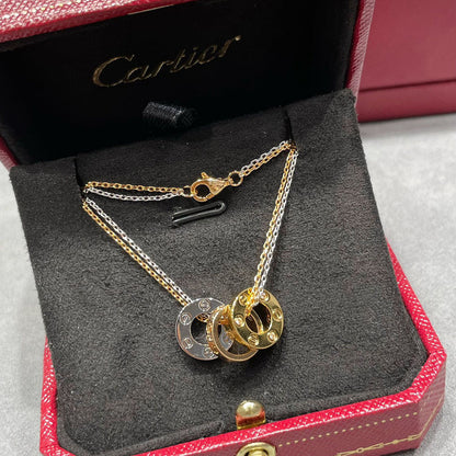 [Rosla]LOVE 6 DIAMOND PENDANT NECKLACE