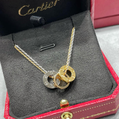 [Rosla]LOVE 6 DIAMOND PENDANT NECKLACE