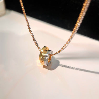 [Rosla]LOVE 6 DIAMOND PENDANT NECKLACE
