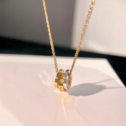 [Rosla]LOVE 6 DIAMOND PENDANT NECKLACE