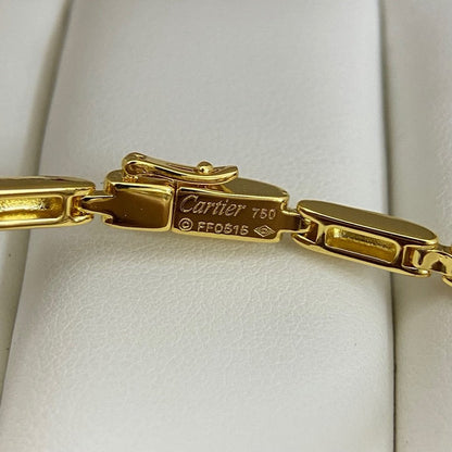 [Rosla]PANTHERE HALF DIAMOND ON CHAIN BRACELET