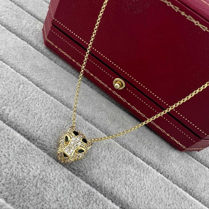 [Rosla]PANTHERE FULL DIAMOND NECKLACE