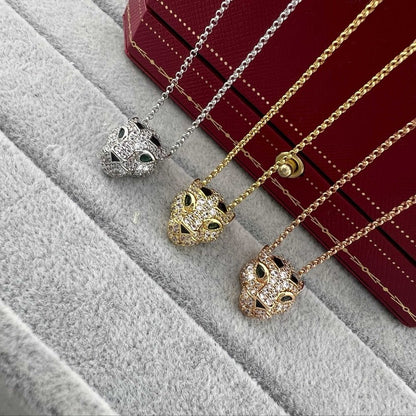[Rosla]PANTHERE FULL DIAMOND NECKLACE