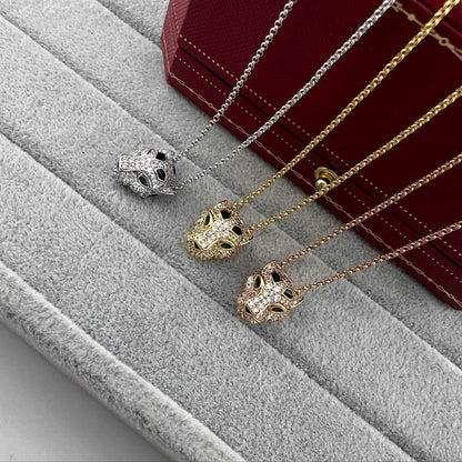 [Rosla]PANTHERE FULL DIAMOND NECKLACE