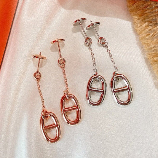 [Rosla]CHAINE TASSEL EARRINGS