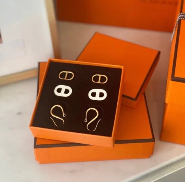 [Rosla]HM O'MAILLON GOLD EARRINGS