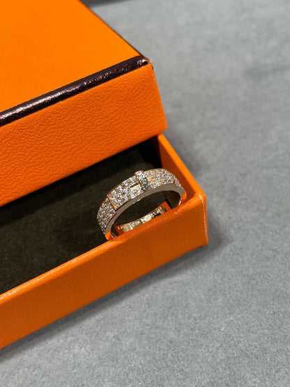 [Rosla]KELLY PINK GOLD DIAMOND RING