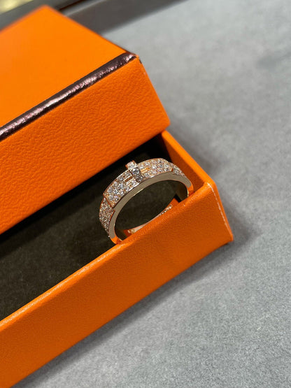 [Rosla]KELLY PINK GOLD DIAMOND RING