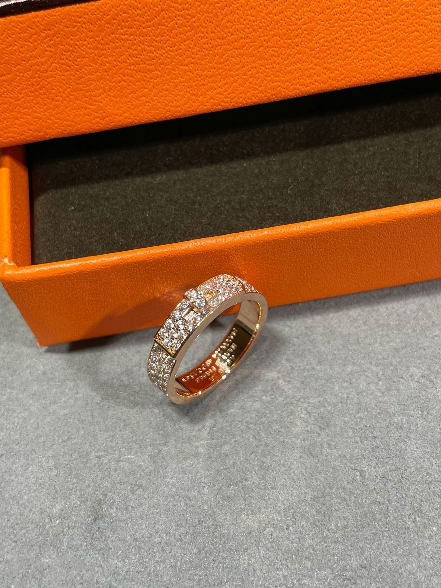 [Rosla]KELLY PINK GOLD DIAMOND RING