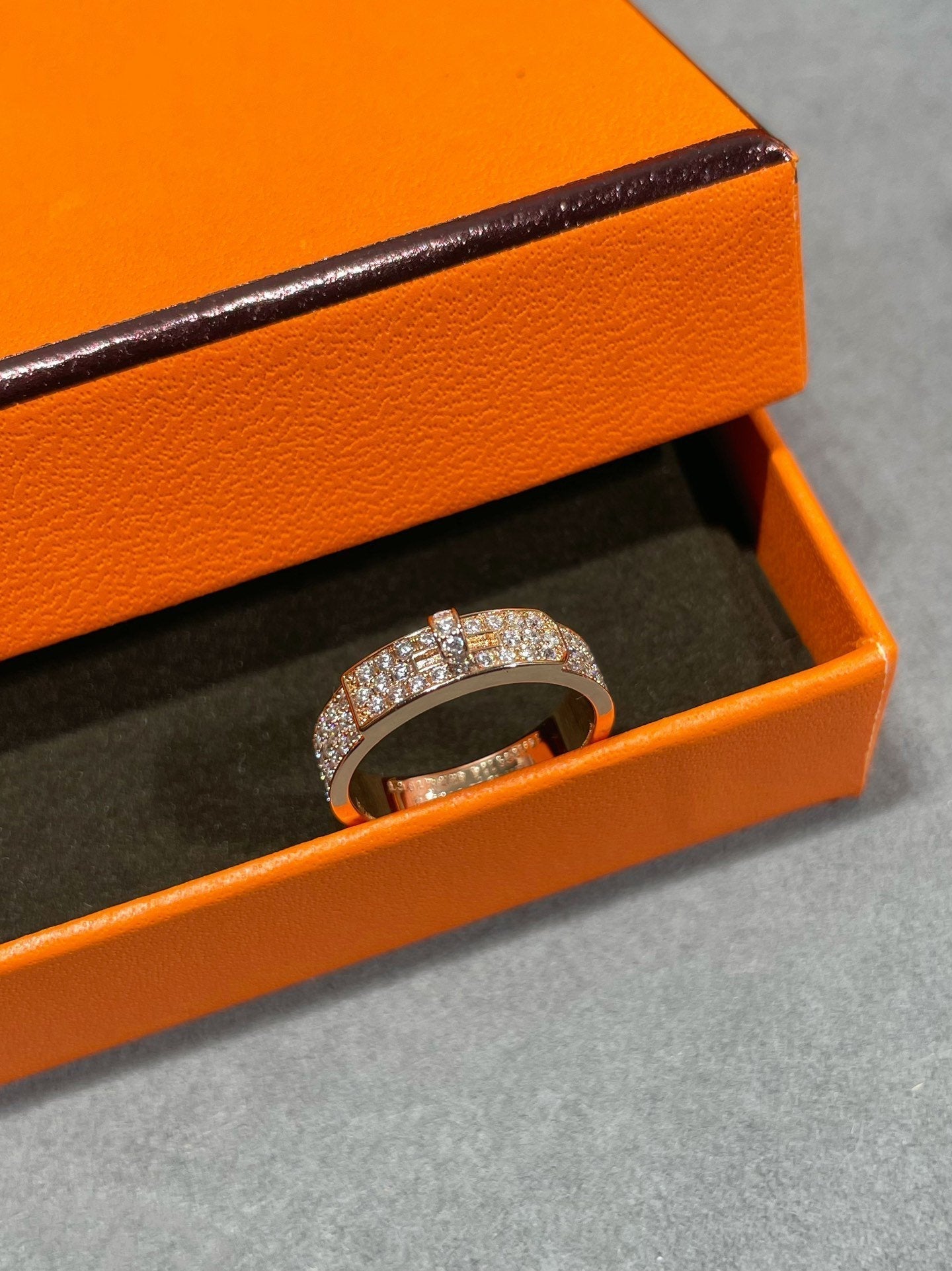 [Rosla]KELLY PINK GOLD DIAMOND RING