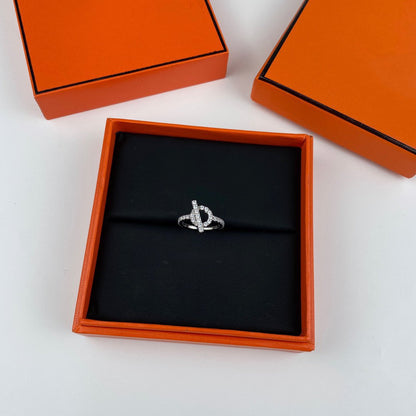 [Rosla]ECHAPPEE RING SILVER DIAMOND