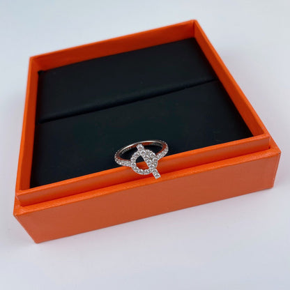 [Rosla]ECHAPPEE RING SILVER DIAMOND