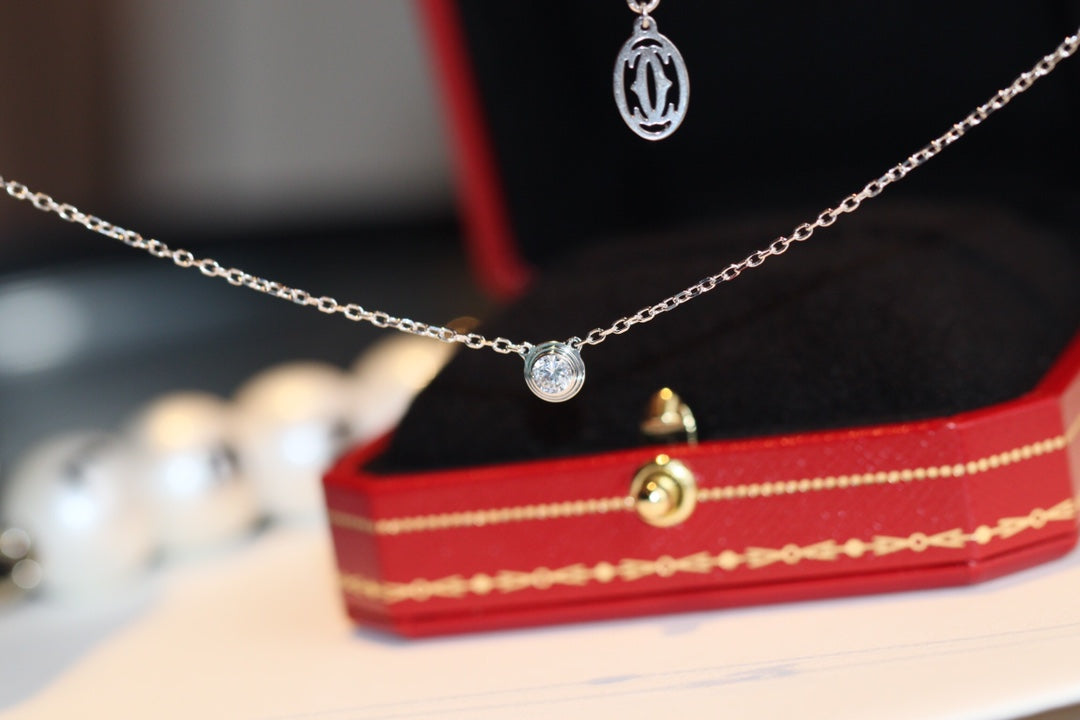 [Rosla]DAMOUR DIAMOND NECKLACE