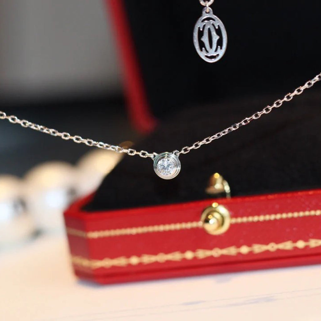 [Rosla]DAMOUR DIAMOND NECKLACE