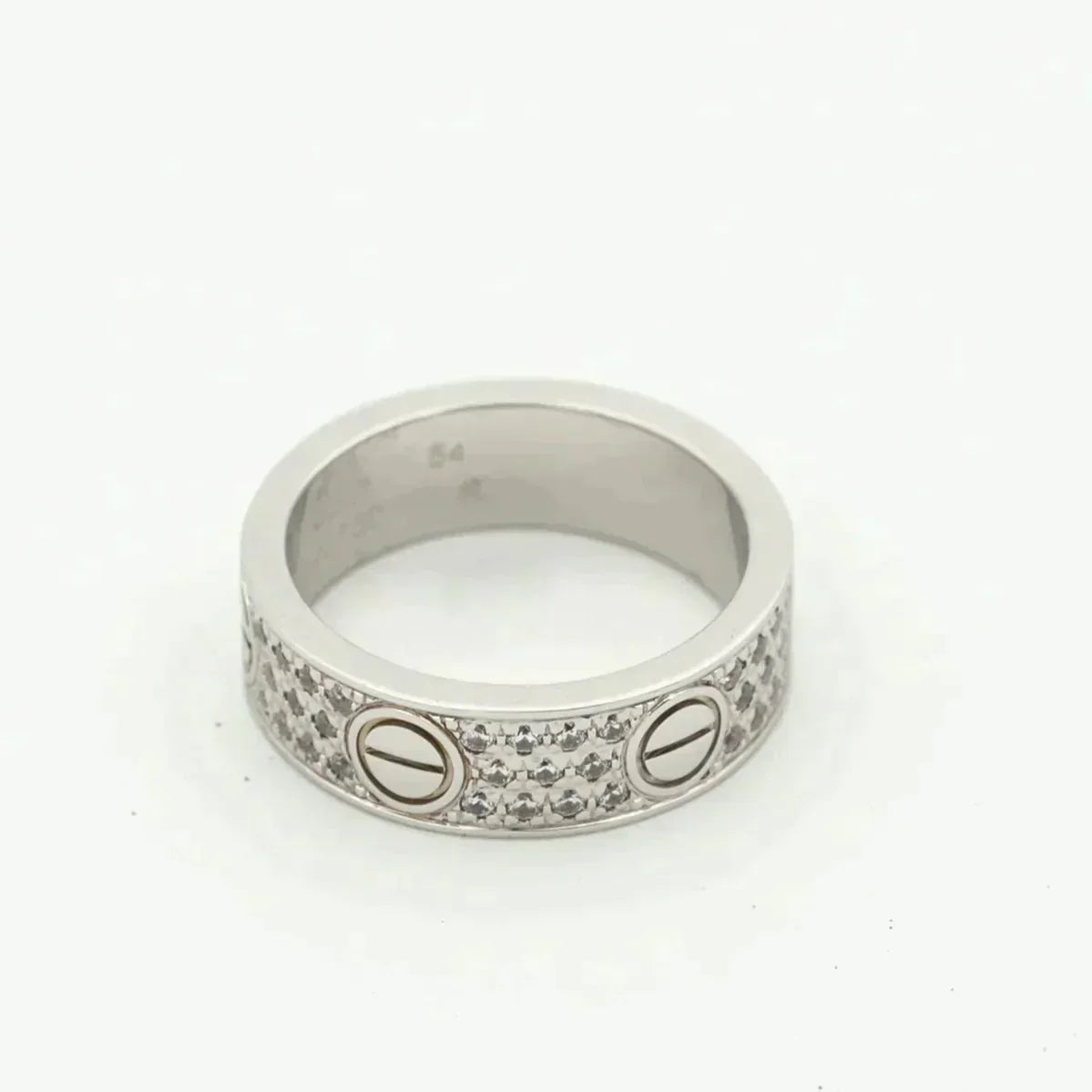 [Rosla]LOVE RING 5.5MM DIAMONDS PAVED