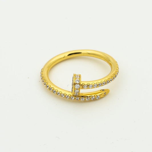 [Rosla]JUSTE RING 1.8MM GOLD DIAMONDS