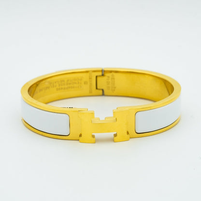 [Rosla]H WHITE BRACELET