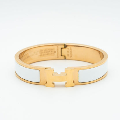 [Rosla]H WHITE BRACELET
