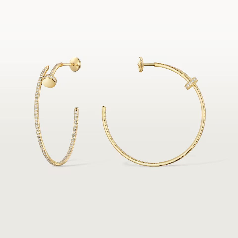 [Rosla]JUSTE FULL DIAMOND LARGE EARRINGS