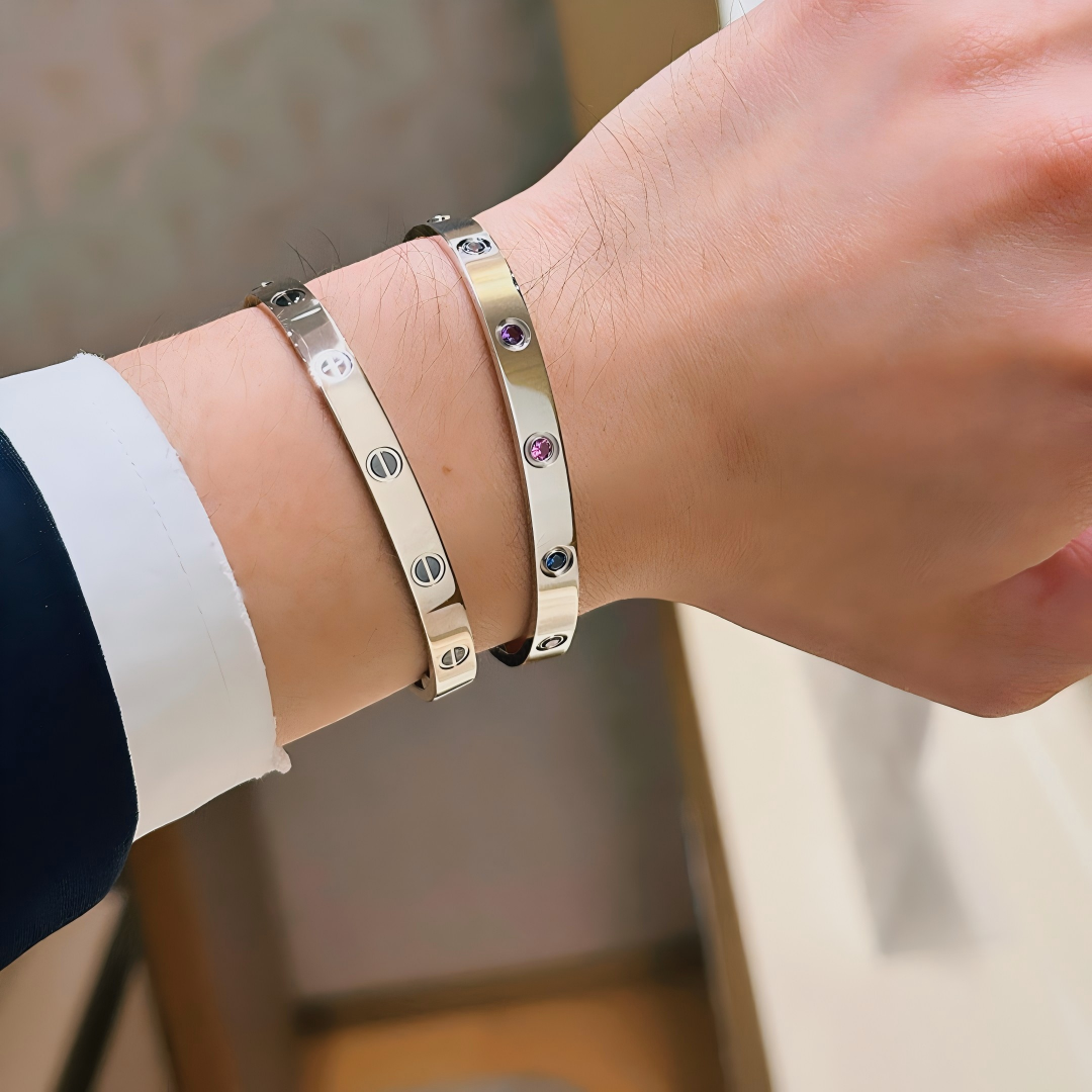 [Rosla]2026 RAINBOW LOVE BRACELET 6.1MM  10 DIAMONDS