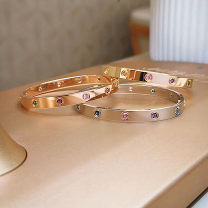 [Rosla]2026 RAINBOW LOVE BRACELET 6.1MM  10 DIAMONDS