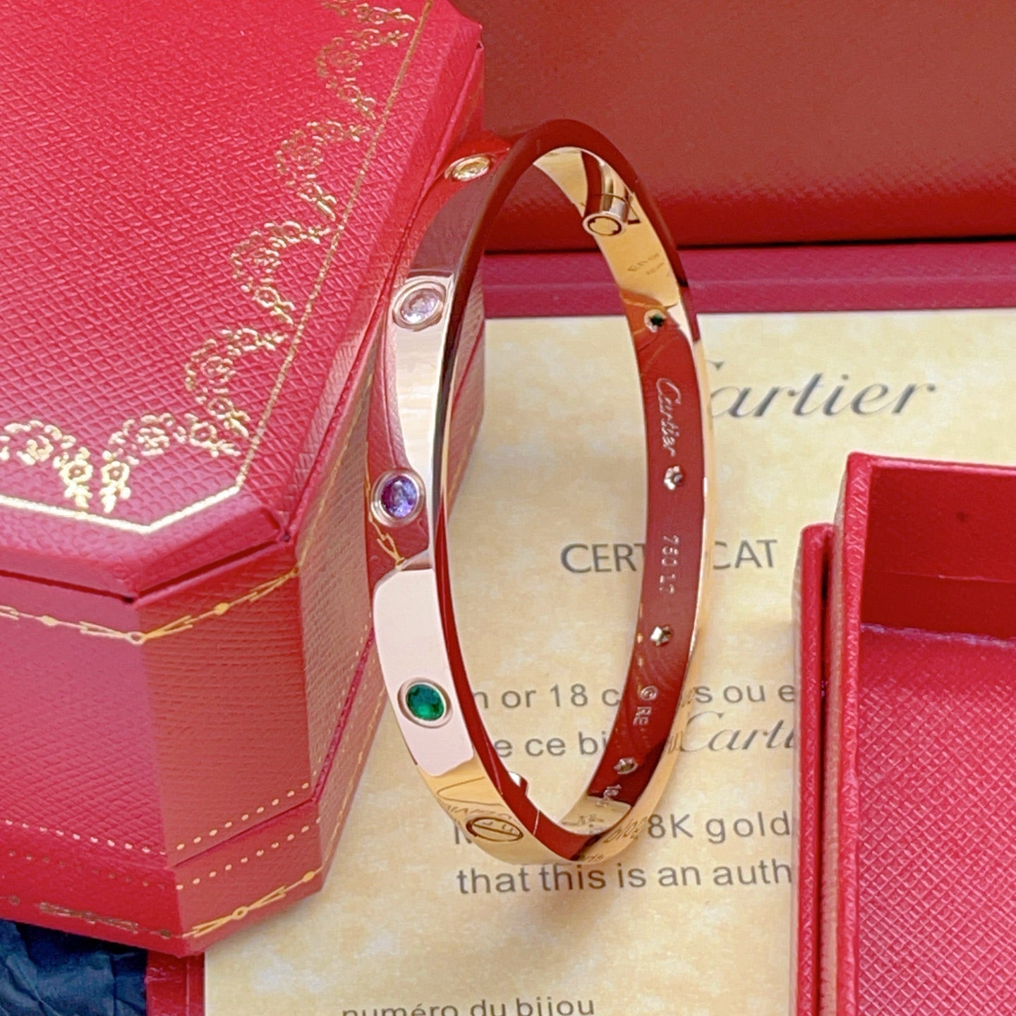 [Rosla]2026 RAINBOW LOVE BRACELET 6.1MM  10 DIAMONDS