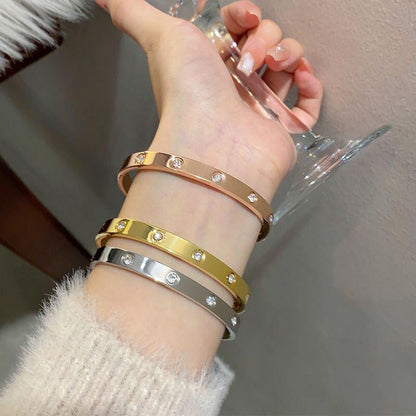 [Rosla]2026 RAINBOW LOVE BRACELET 6.1MM  10 DIAMONDS