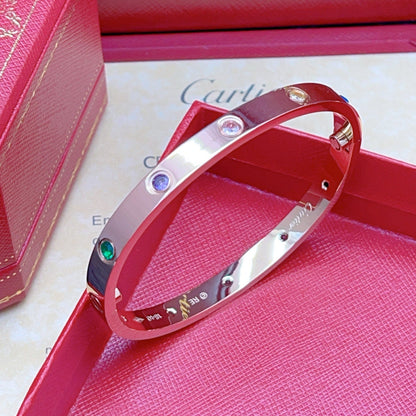 [Rosla]2026 RAINBOW LOVE BRACELET 6.1MM  10 DIAMONDS