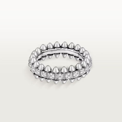 [Rosla]CLASH 6.4MM SMALL FULL DIAMOND RING