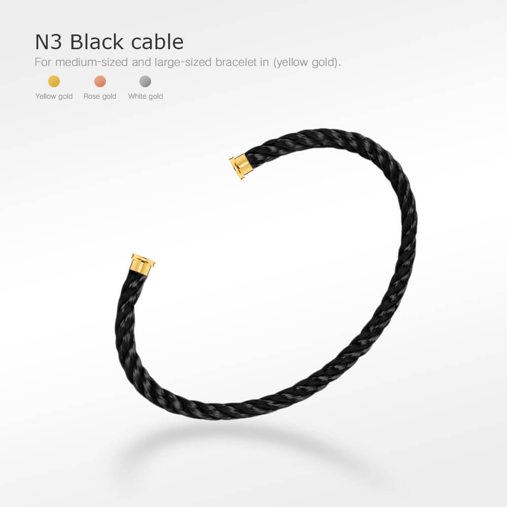 [Rosla]FORCE SERIES BRACELET CABLES 50 CHOICES (DIY SELECTION)
