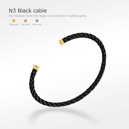 [Rosla]FORCE SERIES BRACELET CABLES 50 CHOICES (DIY SELECTION)