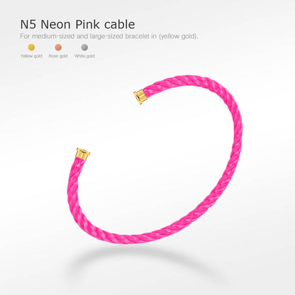 [Rosla]FORCE SERIES BRACELET CABLES 50 CHOICES (DIY SELECTION)