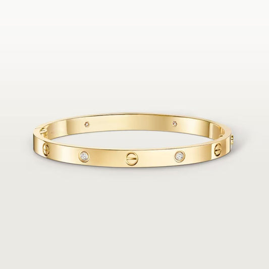 [Rosla]LOVE BRACELET 4.8MM 4 DIAMONDS